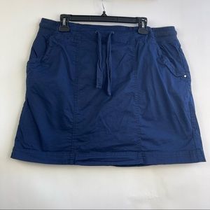 Prescott New York Navy Plus Size 20W Skort